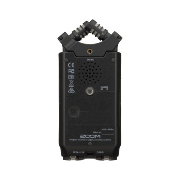 Zoom H4n Pro 4 Input 4 Track Portable Handy Recorder with Onboard XY Mic Capsule Black 02
