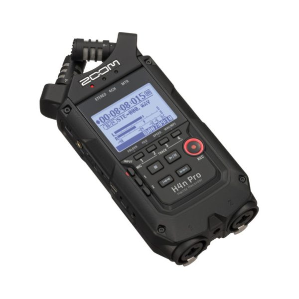 Zoom H4n Pro 4 Input 4 Track Portable Handy Recorder with Onboard XY Mic Capsule Black 03